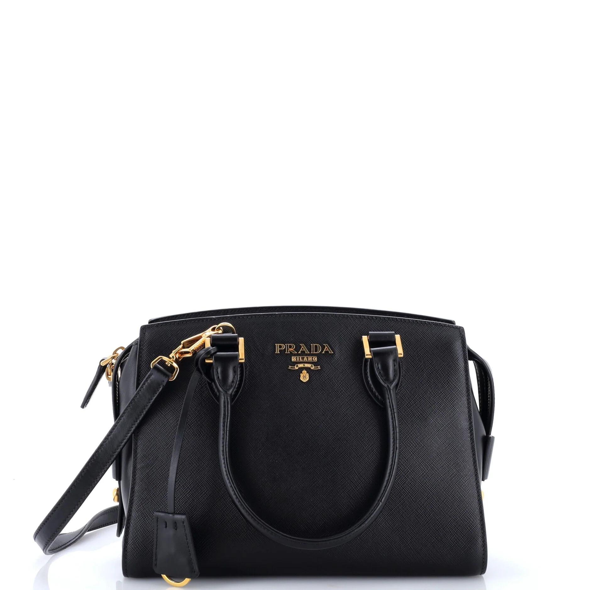 Leather tote