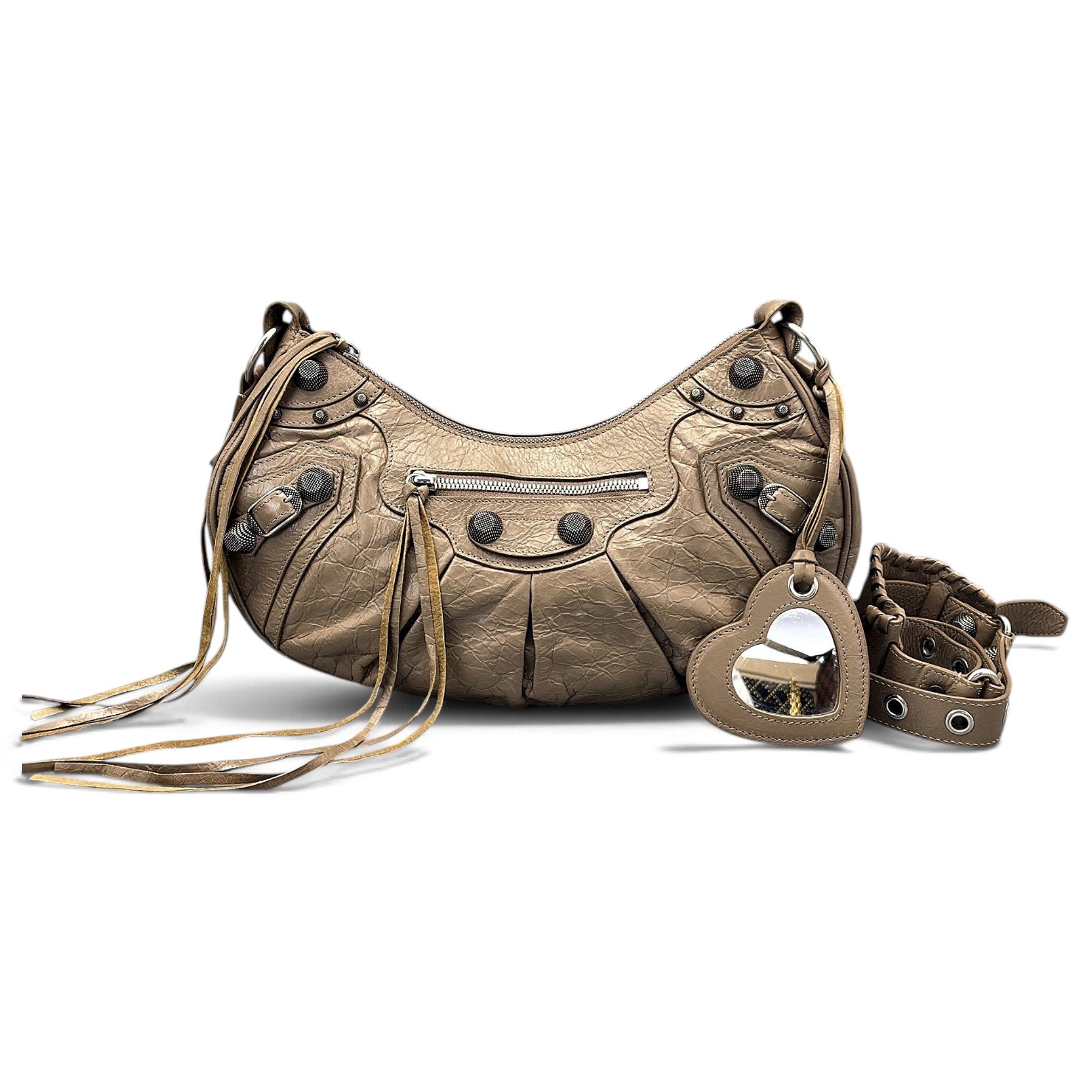 Le Cagole leather handbag
