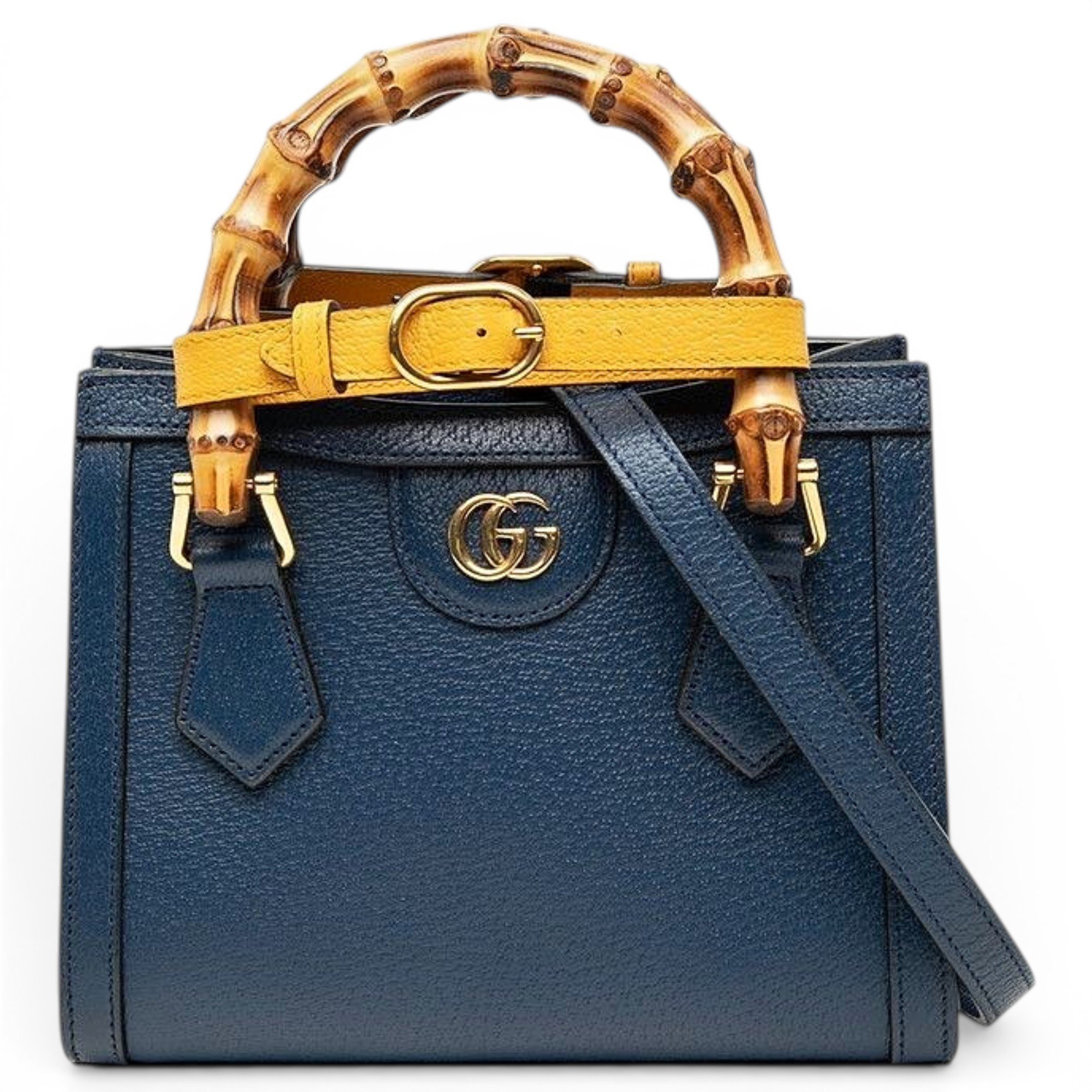 Bamboo leather handbag