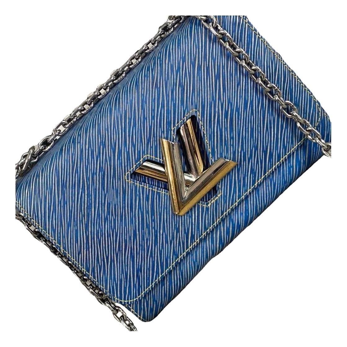 Twist leather handbag