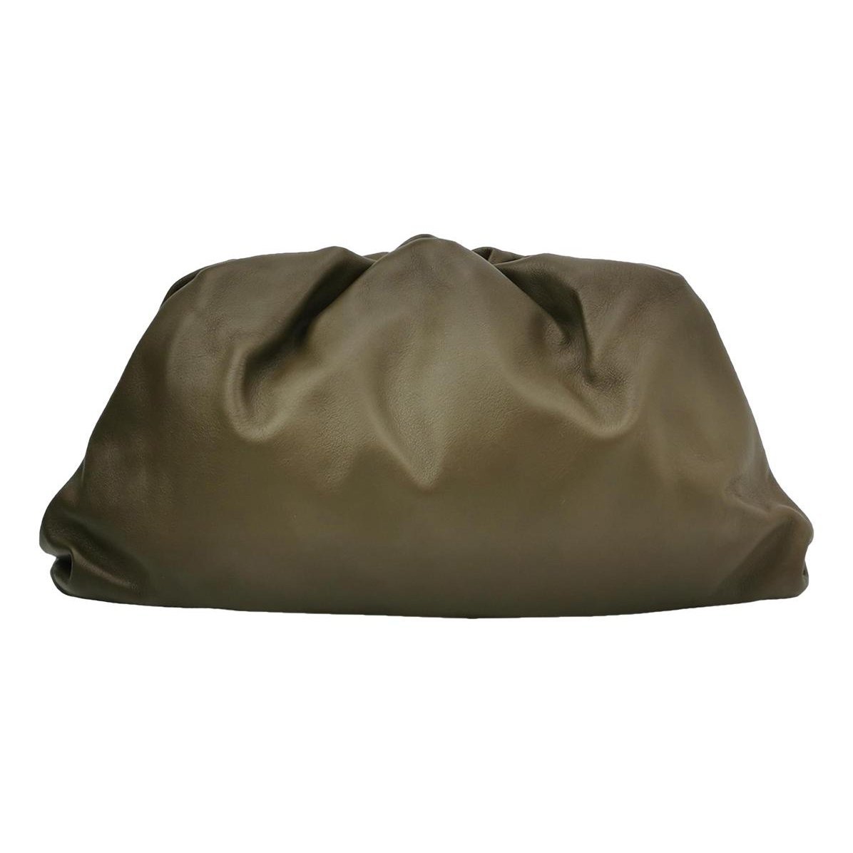 Pouch leather handbag