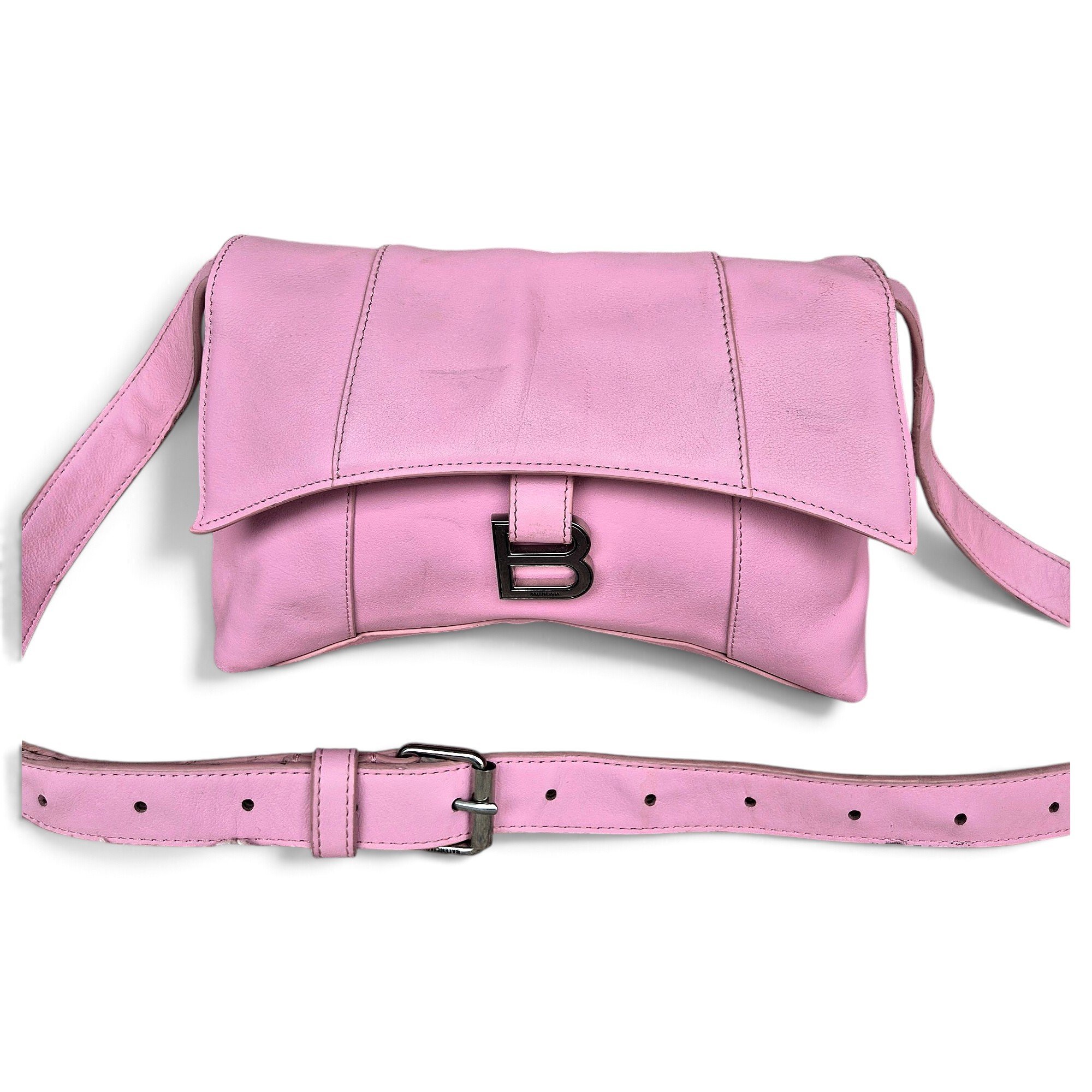 Downtown leather handbag