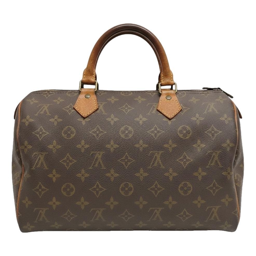 Speedy leather handbag