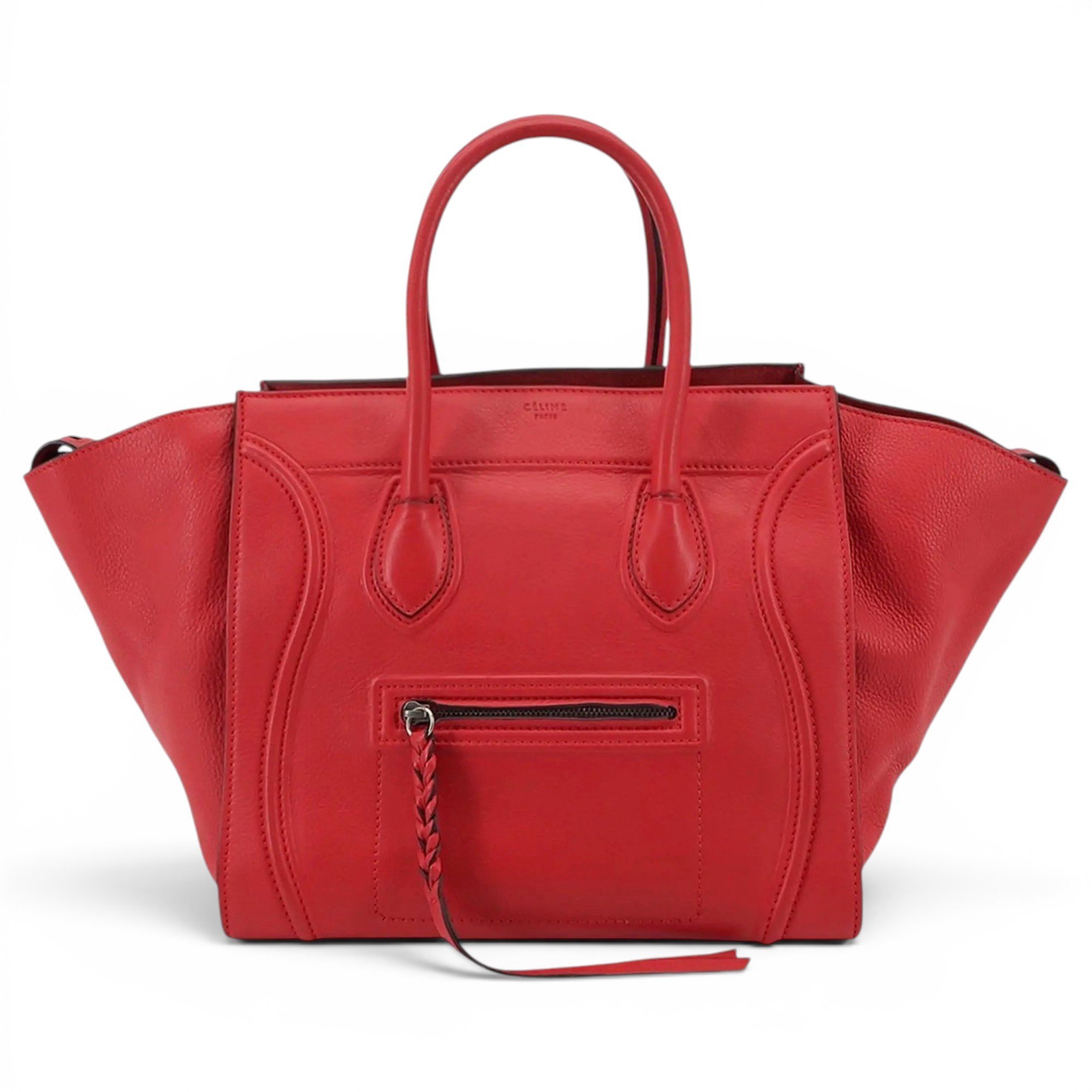 Luggage leather handbag
