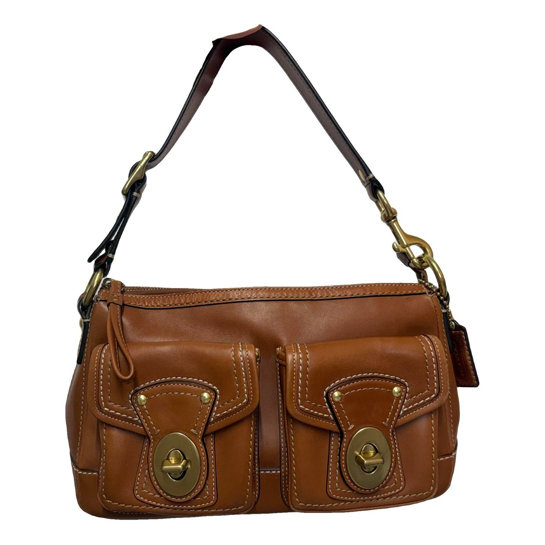 Leather handbag
