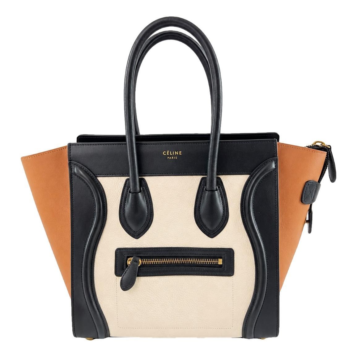 Luggage leather handbag