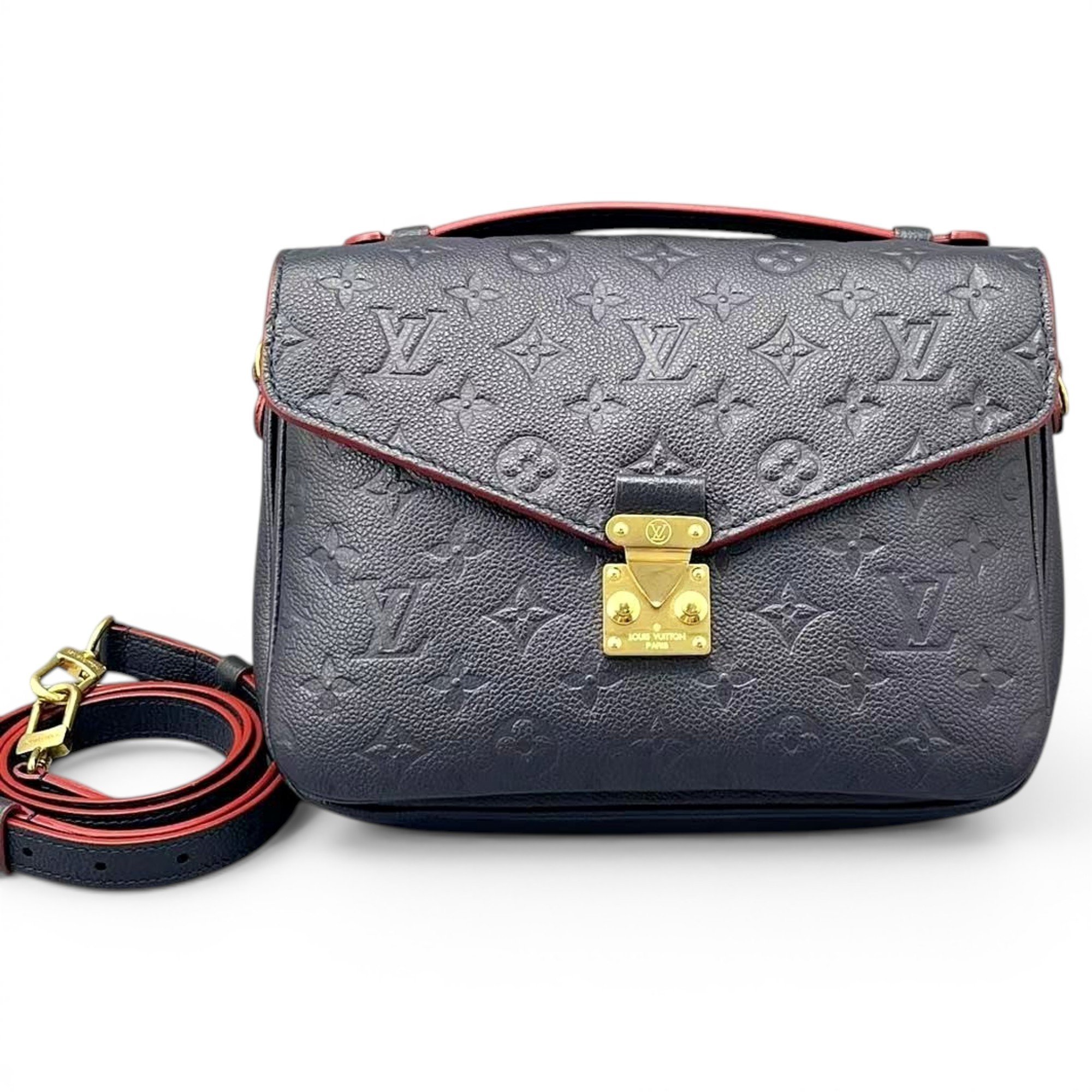 Metis leather handbag