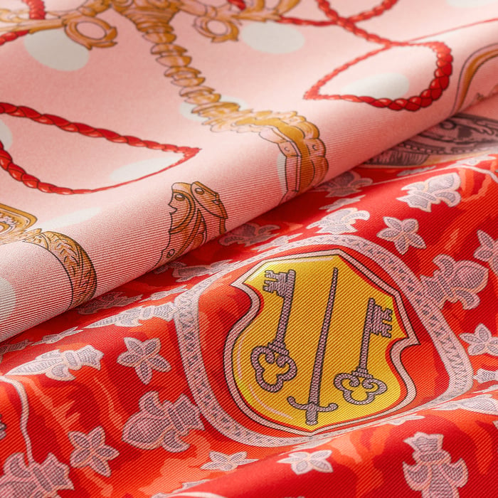 Les Cles Double Face Scarf 90