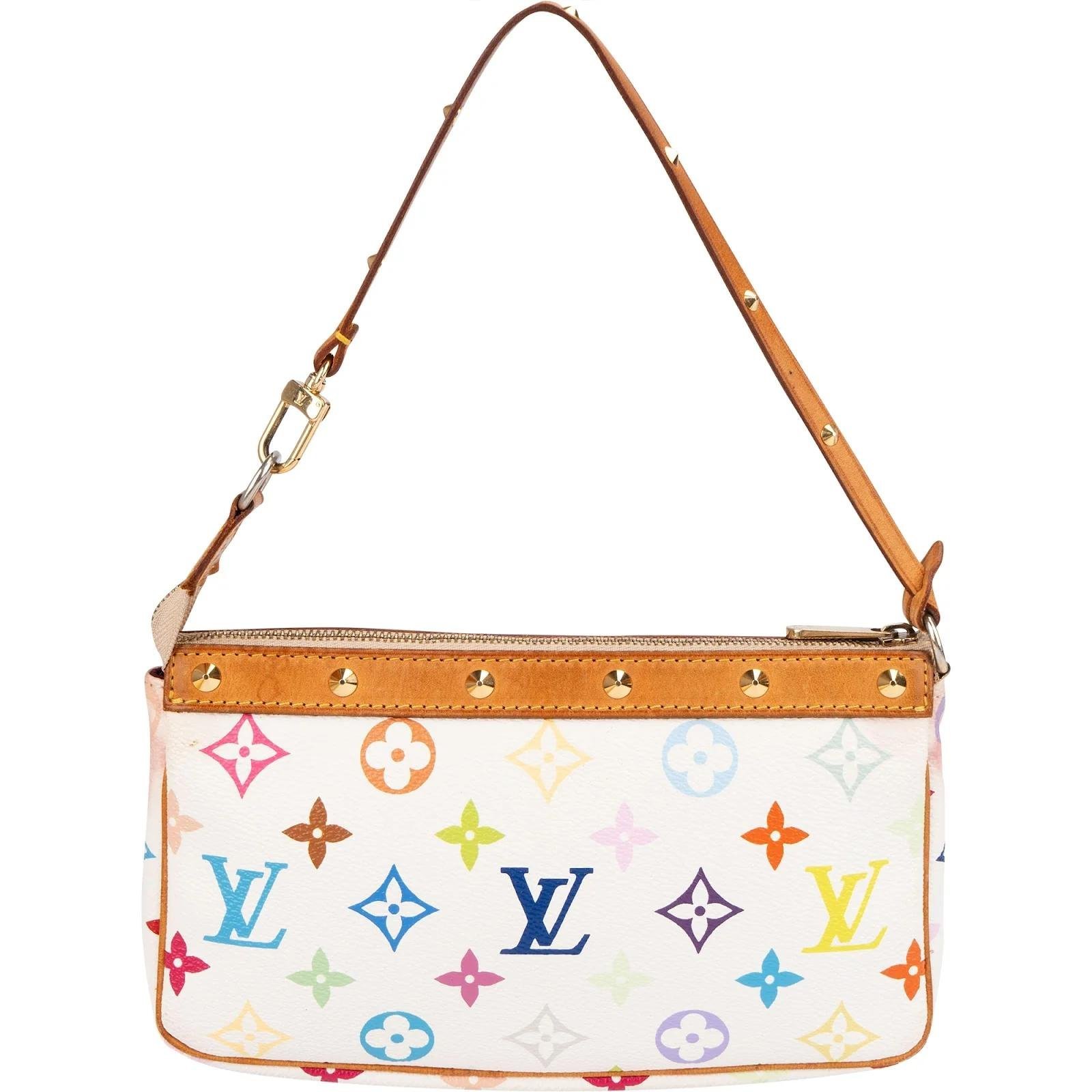 Pochette Accessoire leather handbag