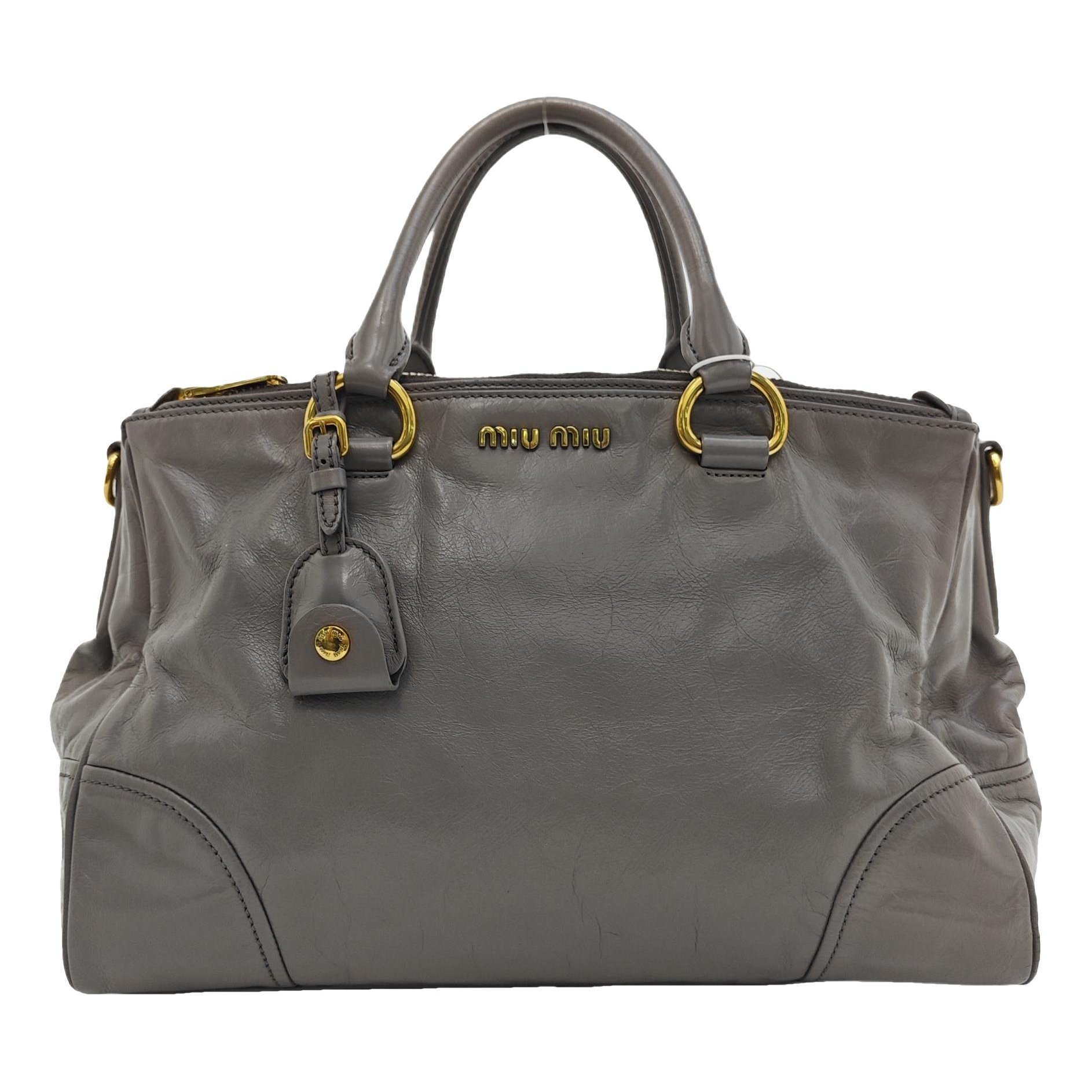 Leather crossbody bag