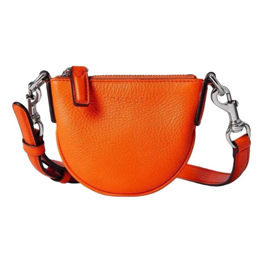 Gucci B leather crossbody bag