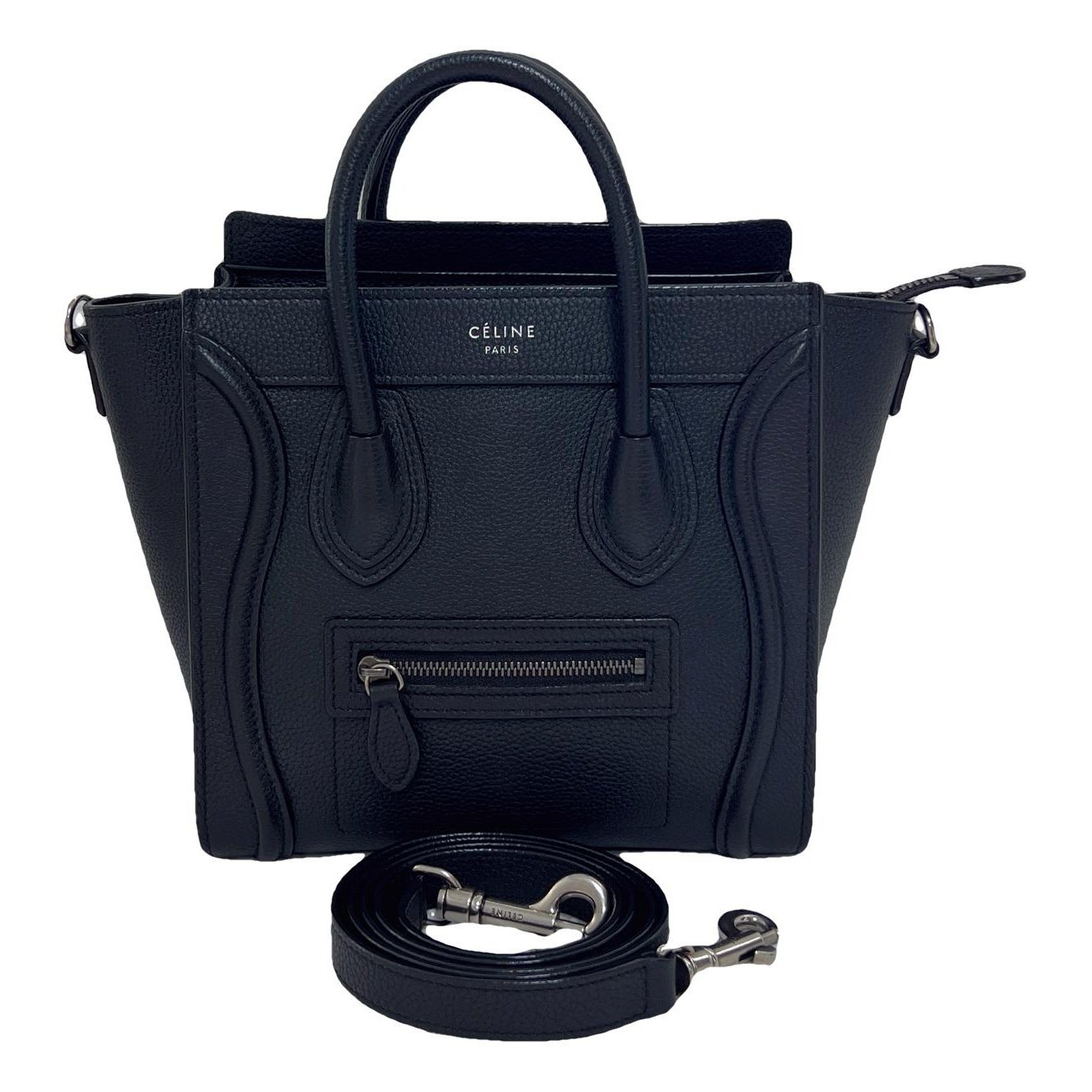 Nano Luggage leather handbag