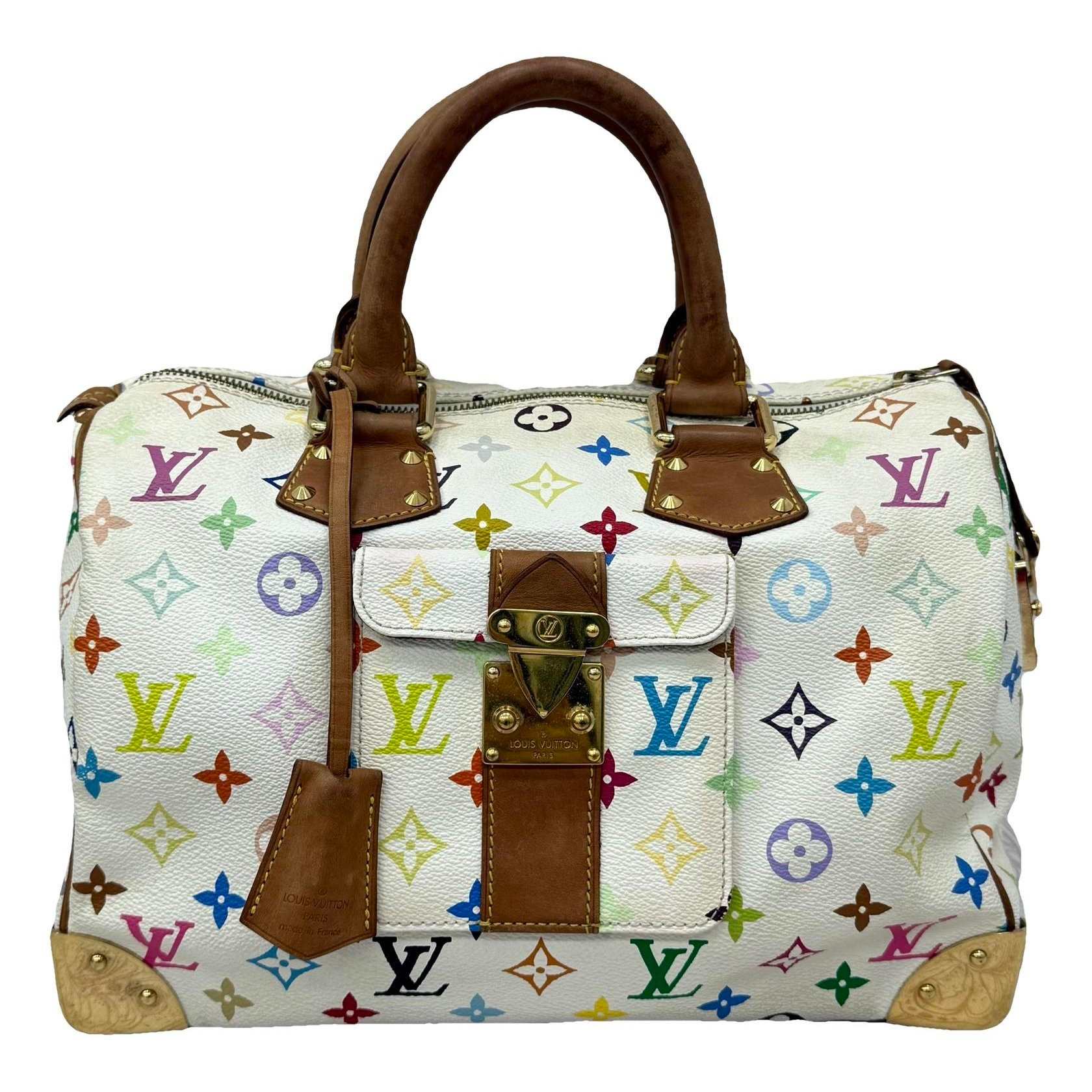 Speedy leather handbag