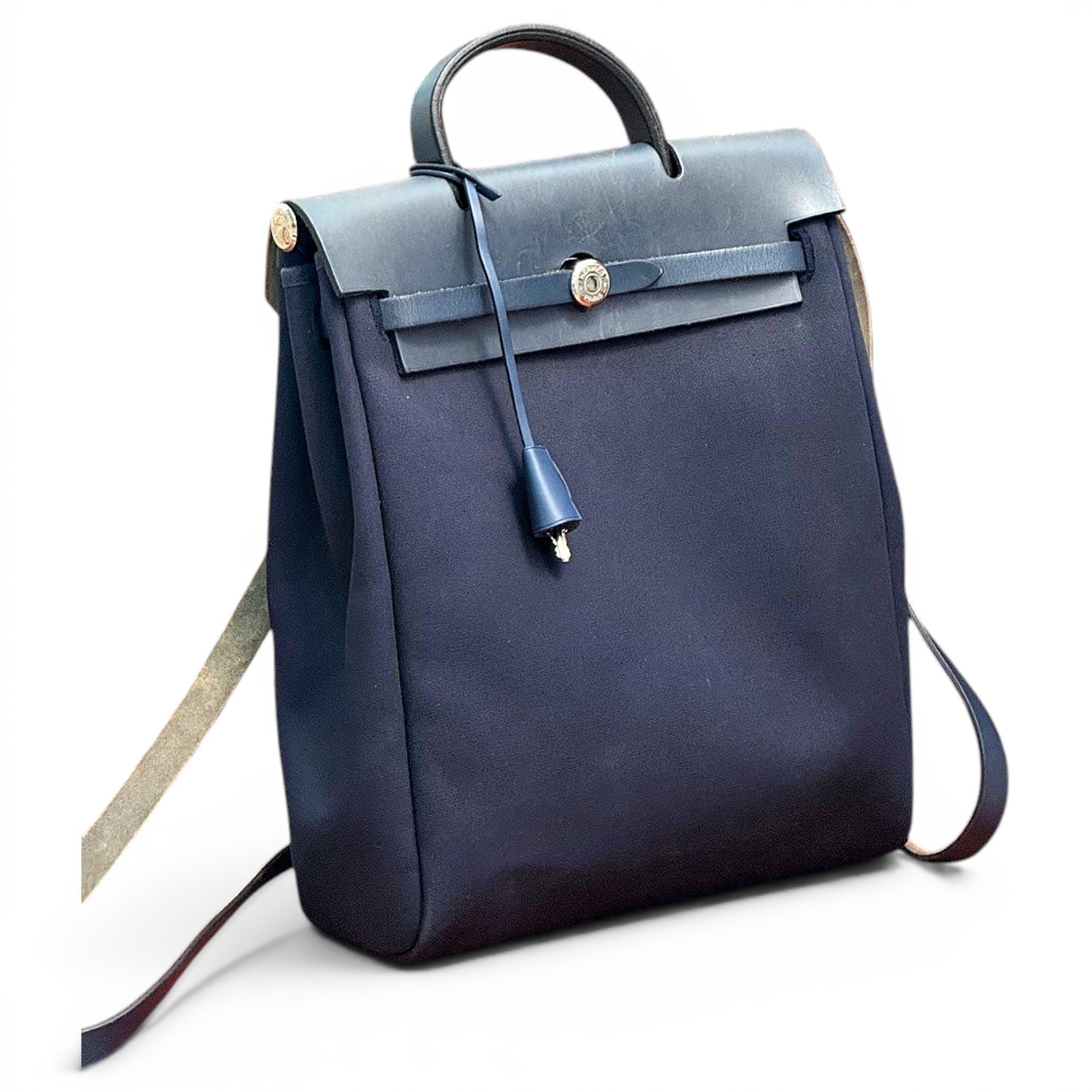 Herbag leather backpack