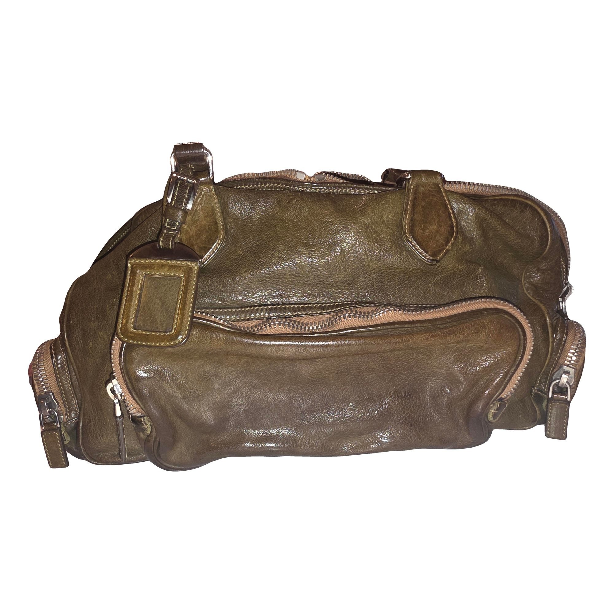 Leather handbag