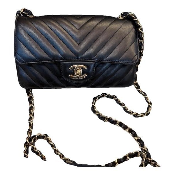 Leather handbag