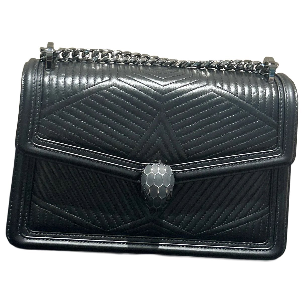Serpenti leather crossbody bag