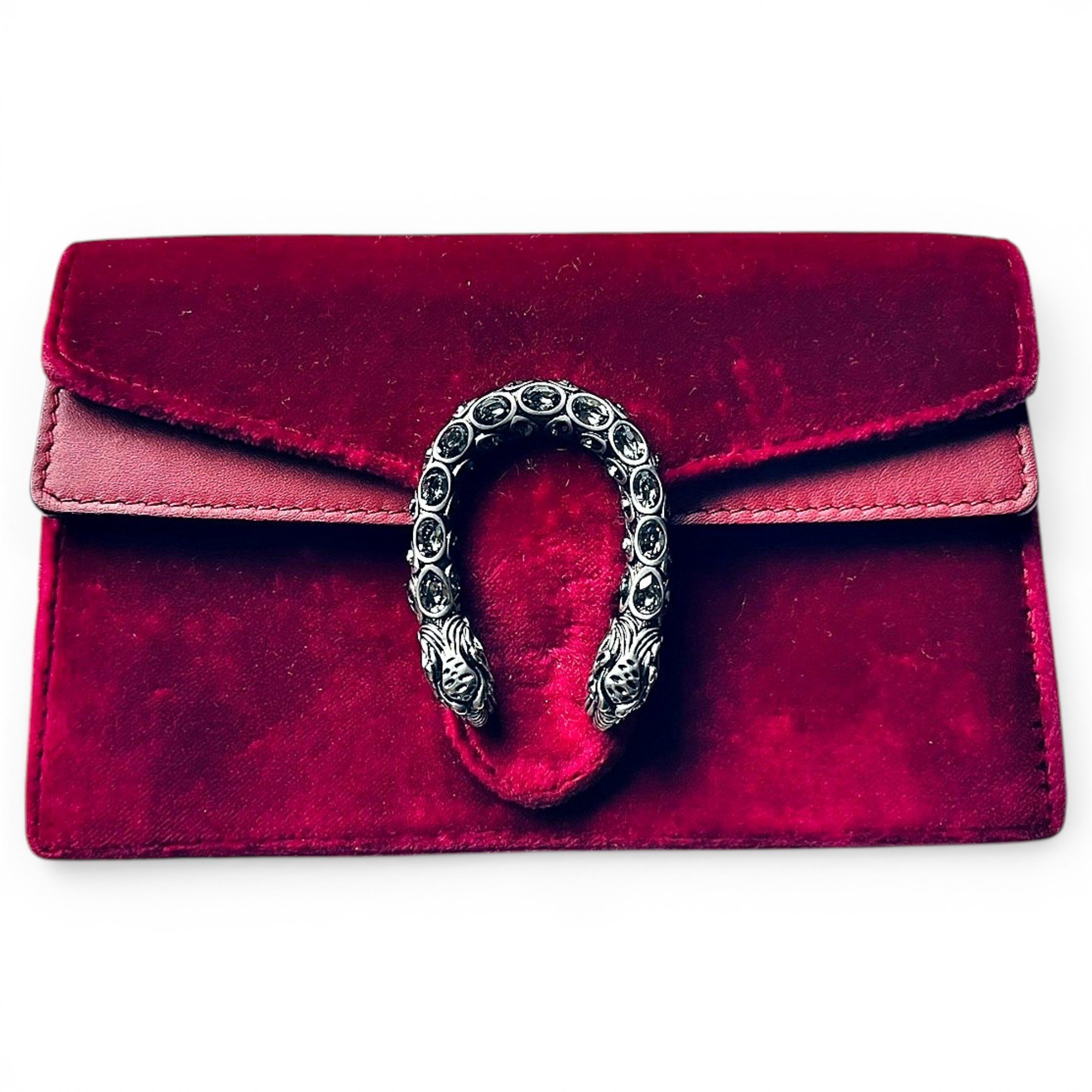 Dionysus velvet clutch bag