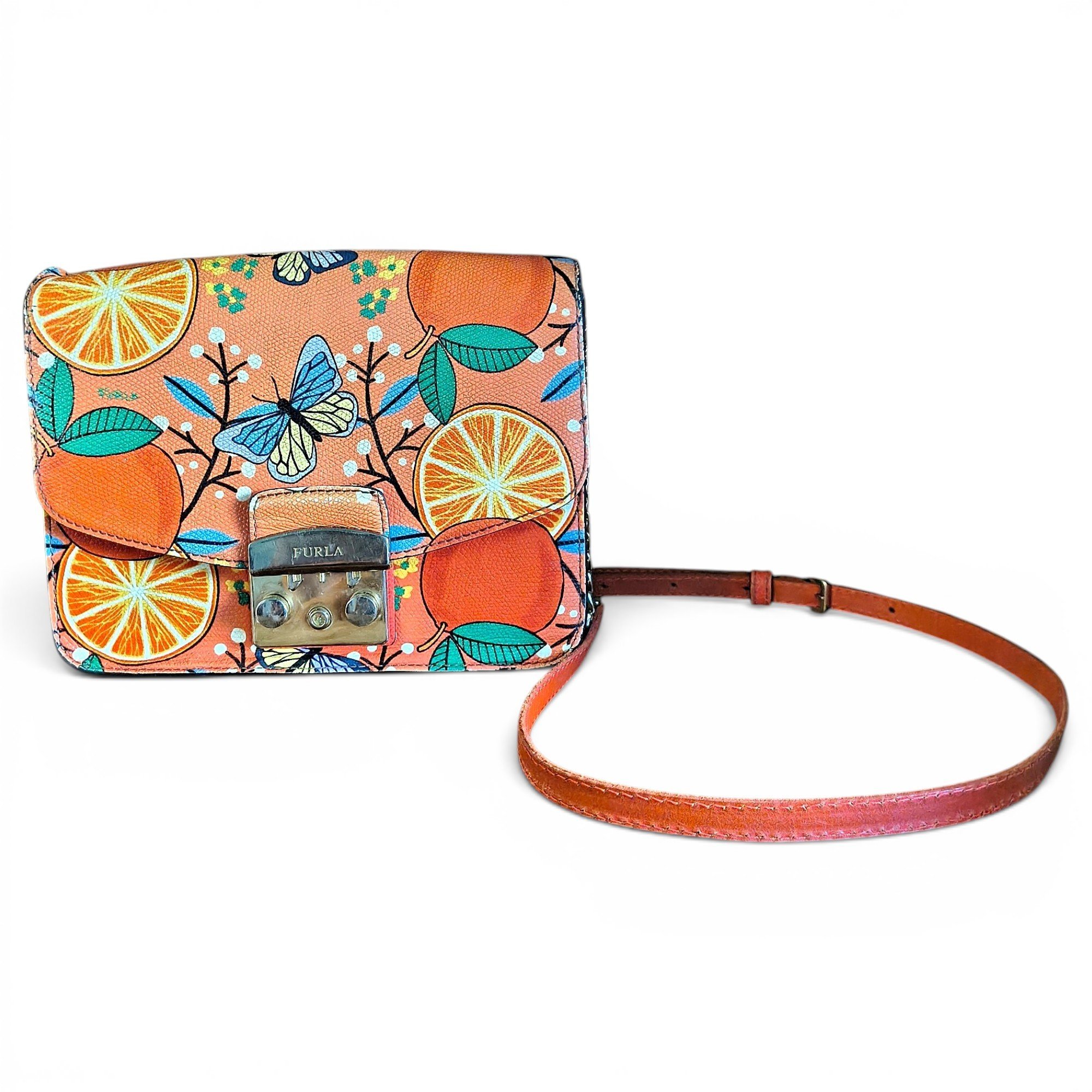 Furla Metropolis leather crossbody bag