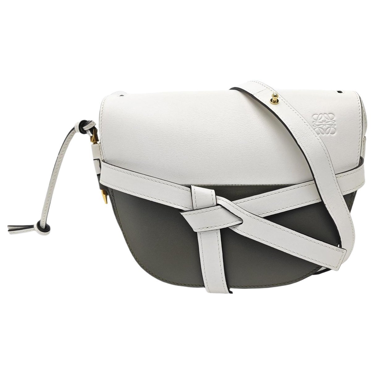 Gate leather handbag