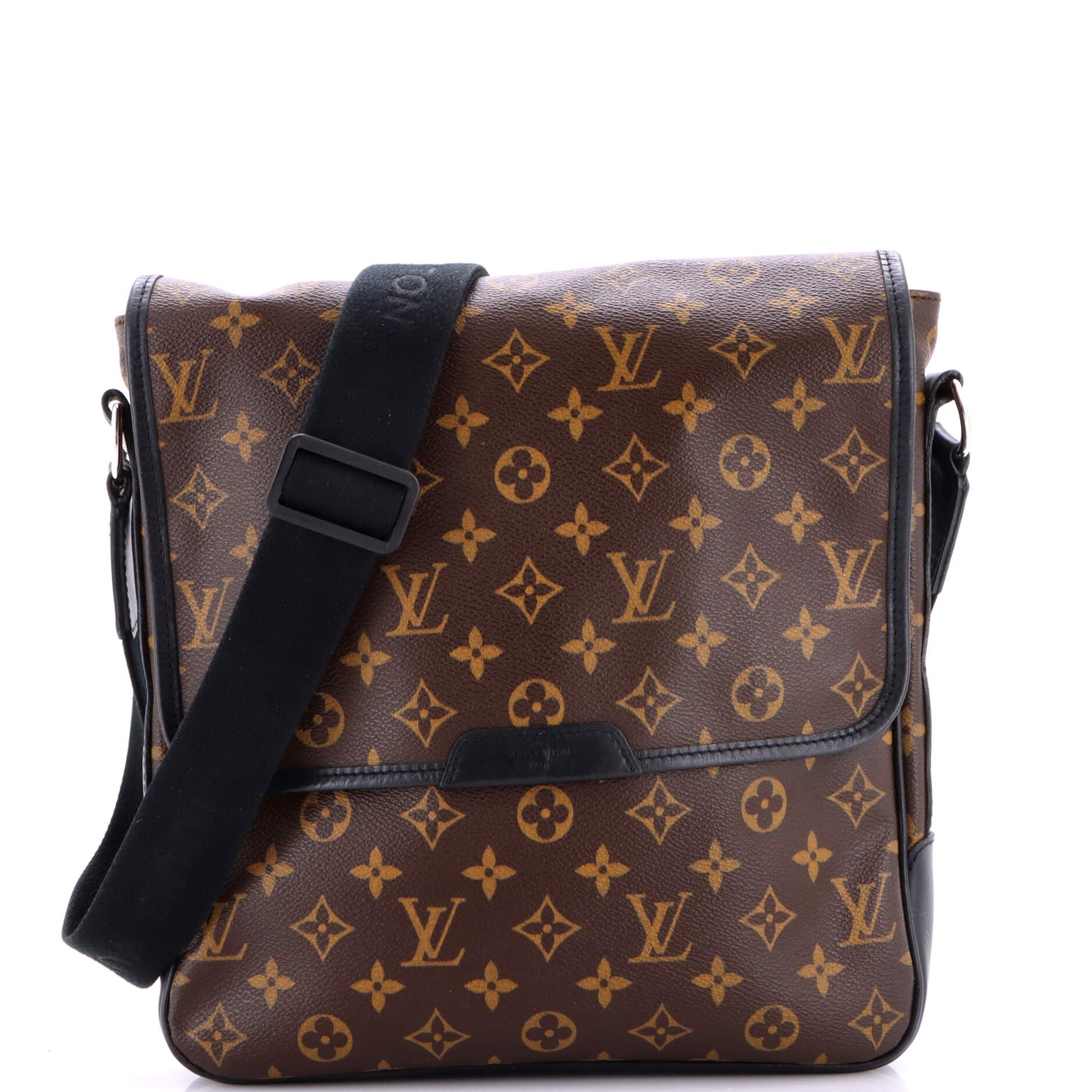 Bass Messenger Bag Macassar Monogram Canvas MM