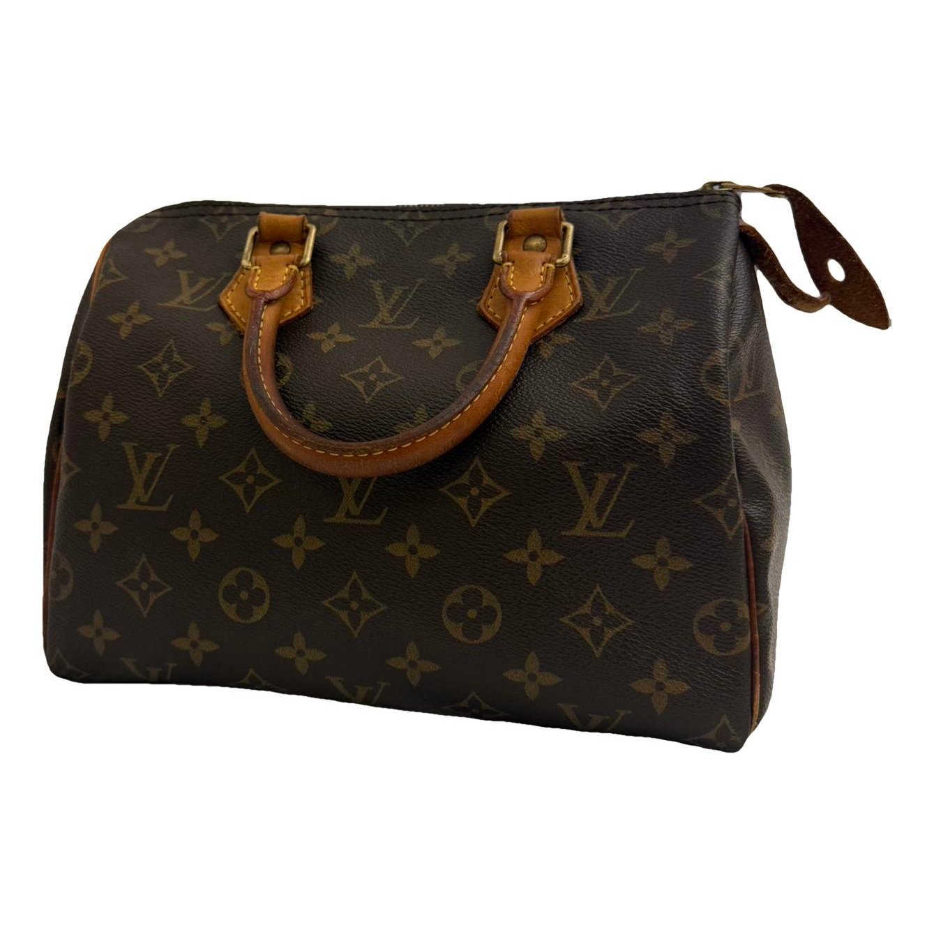 Speedy leather handbag