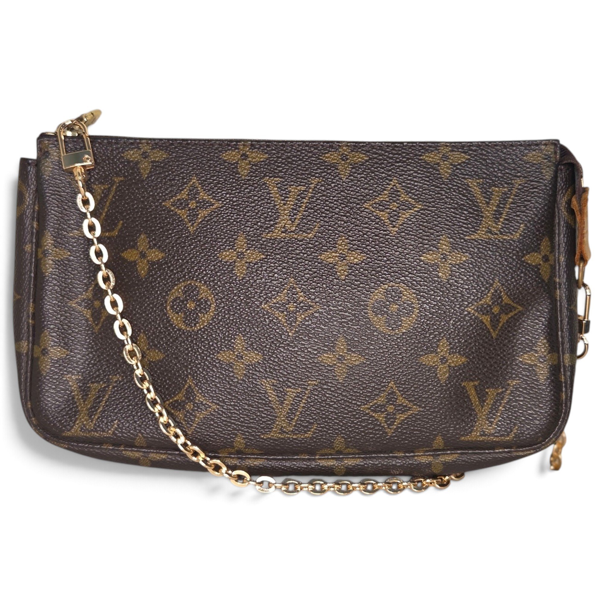 Pochette Accessoire leather handbag