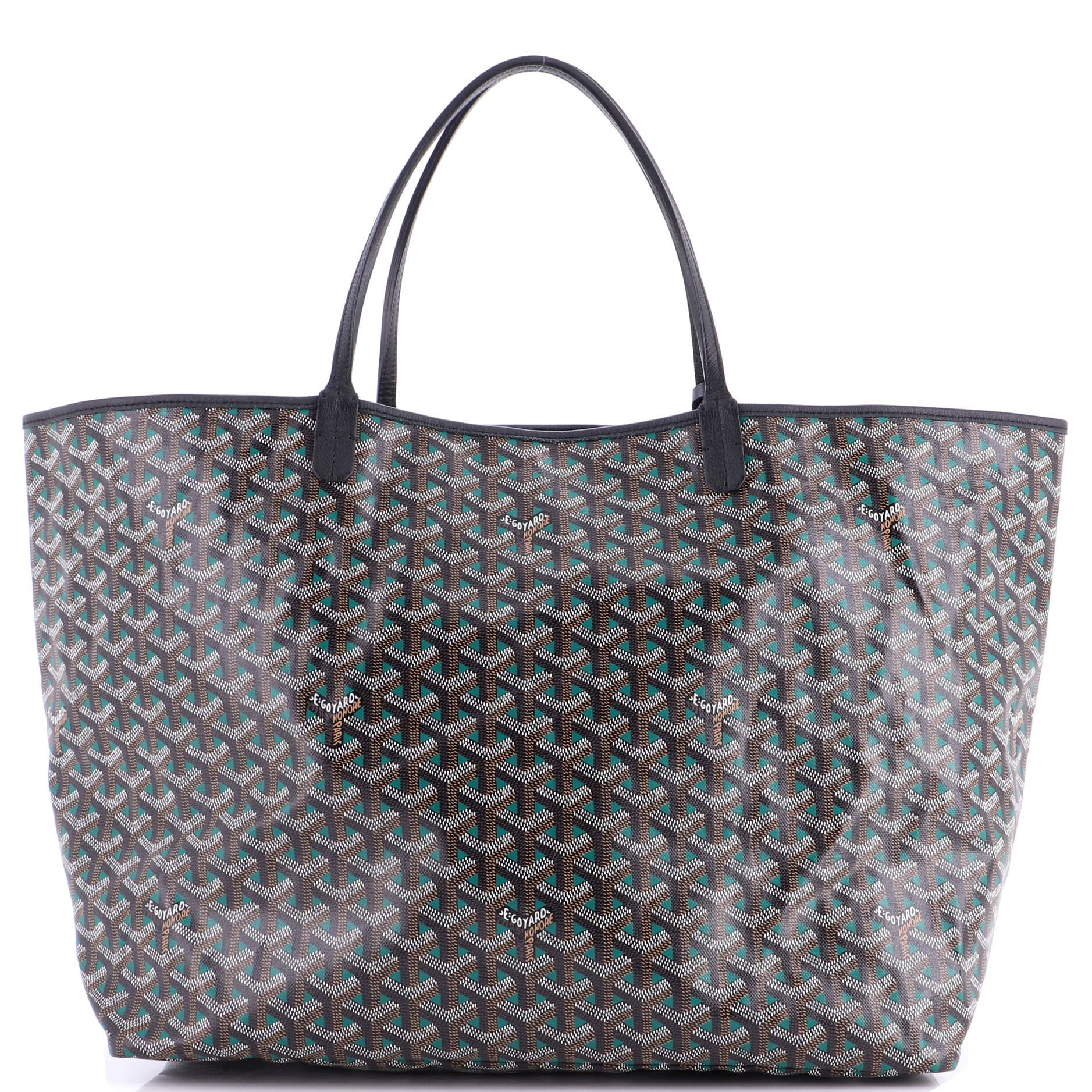 Goyard Saint Louis Tote Claire Voie Coated Canvas GM