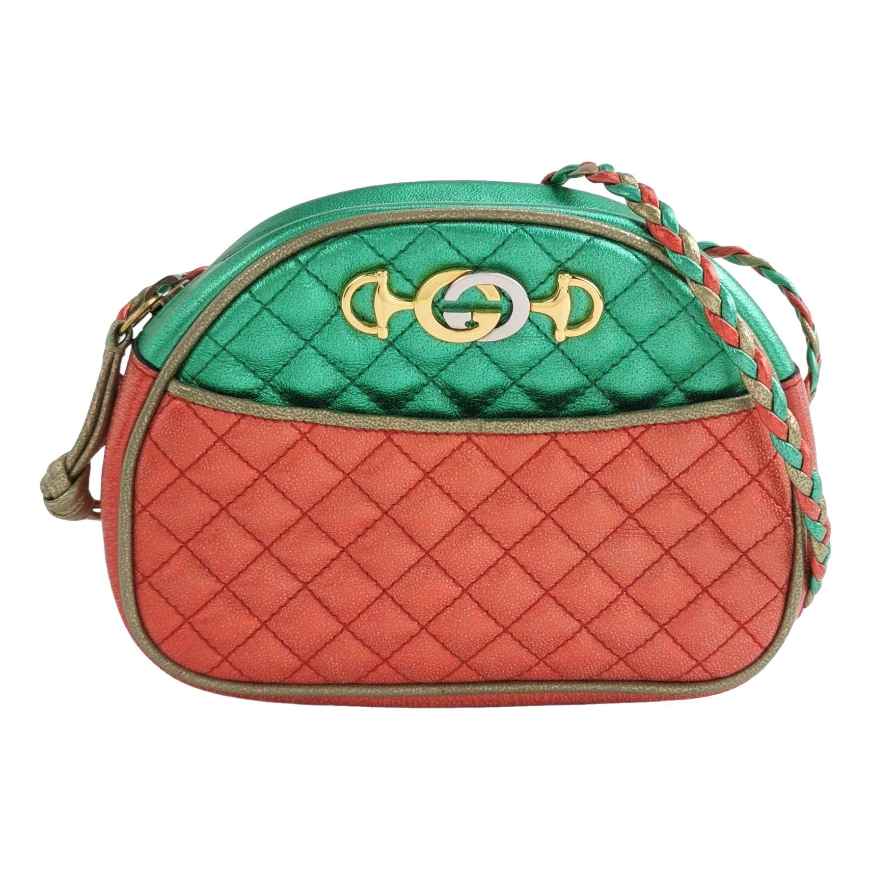 Leather crossbody bag