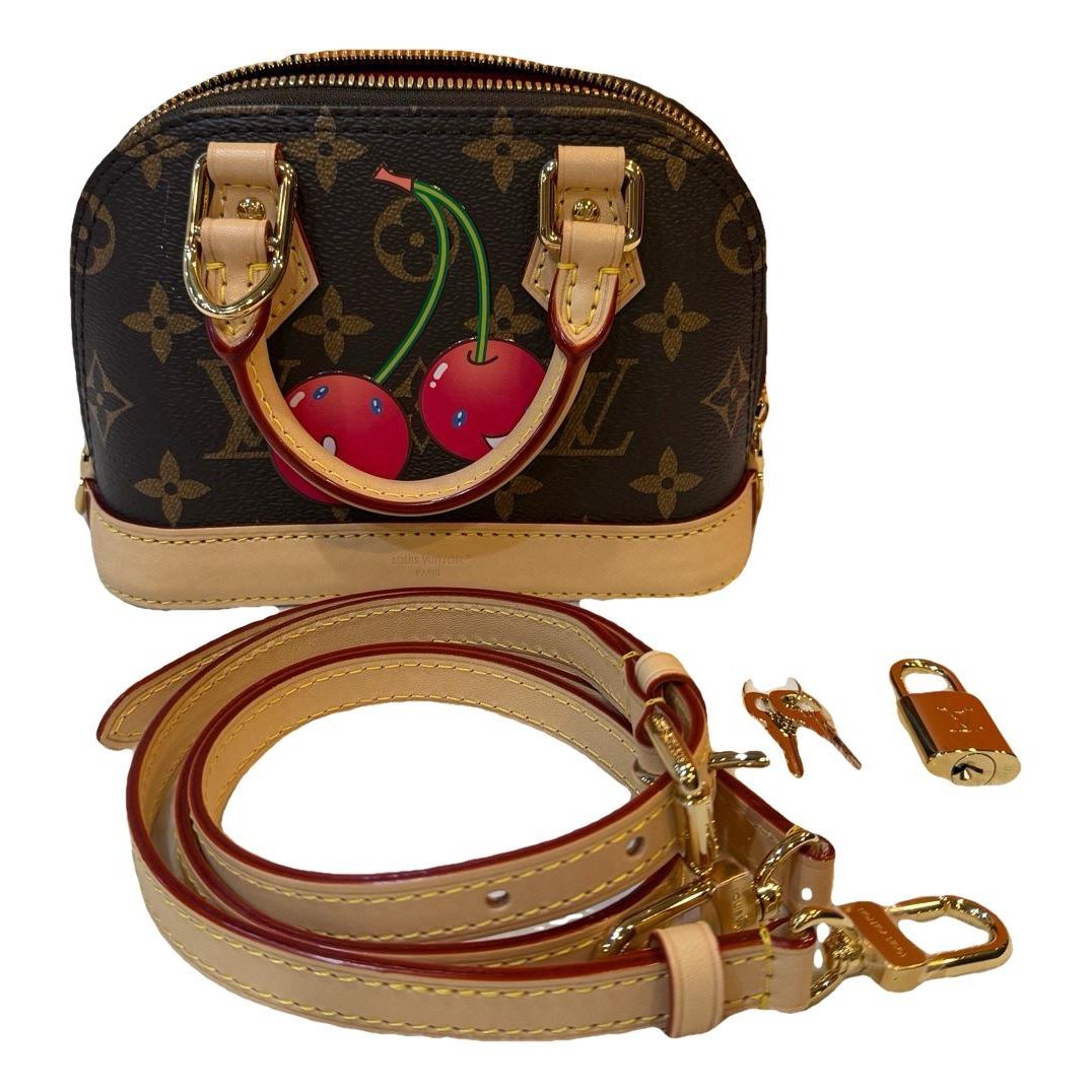 Alma leather handbag