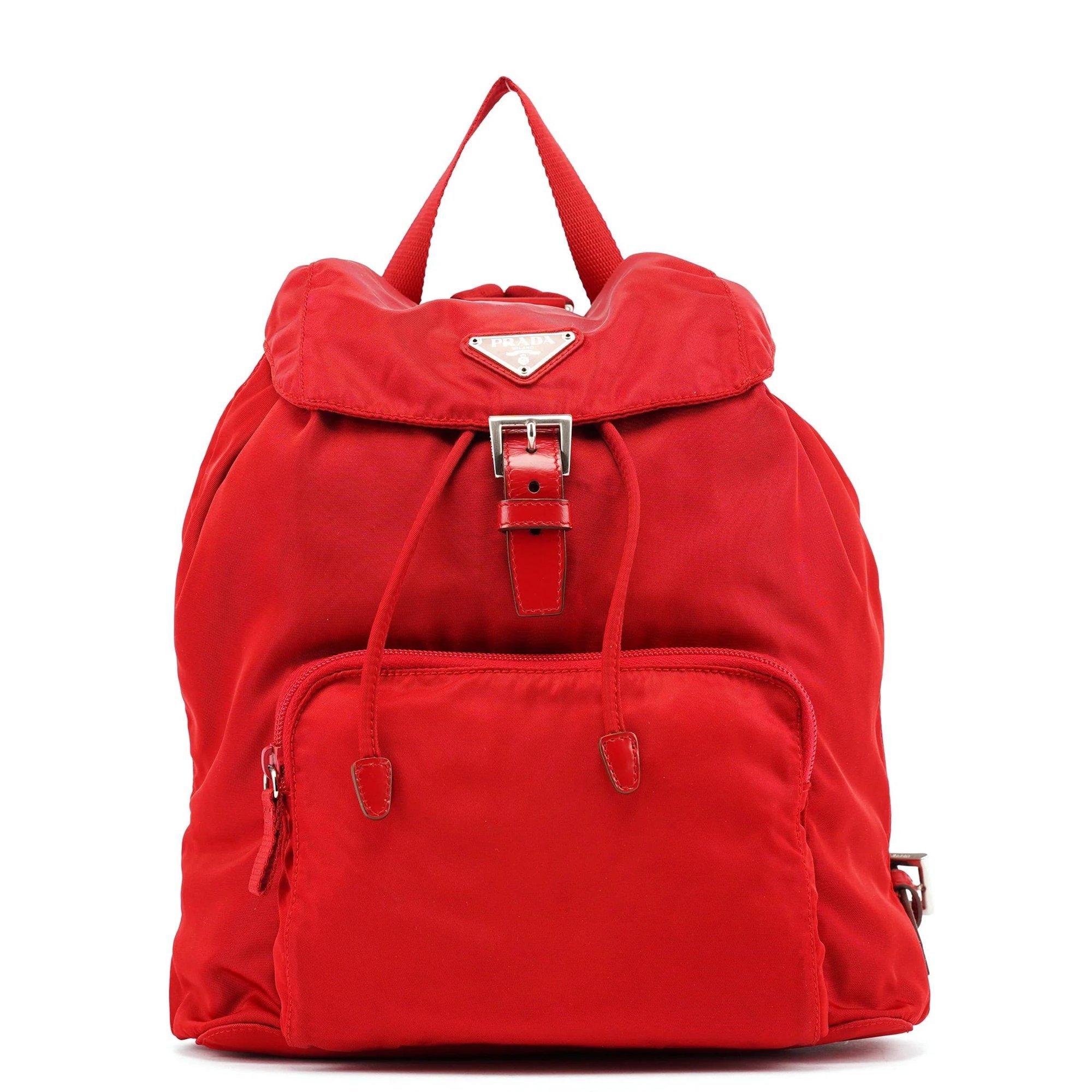 Leather backpack