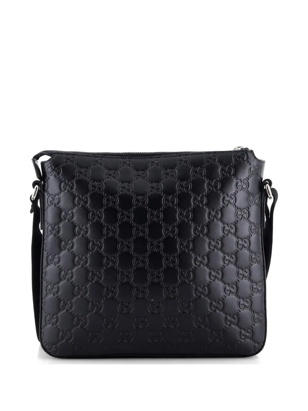 Signature Zip Messenger Bag Guccissima Leather Small crossbody bag