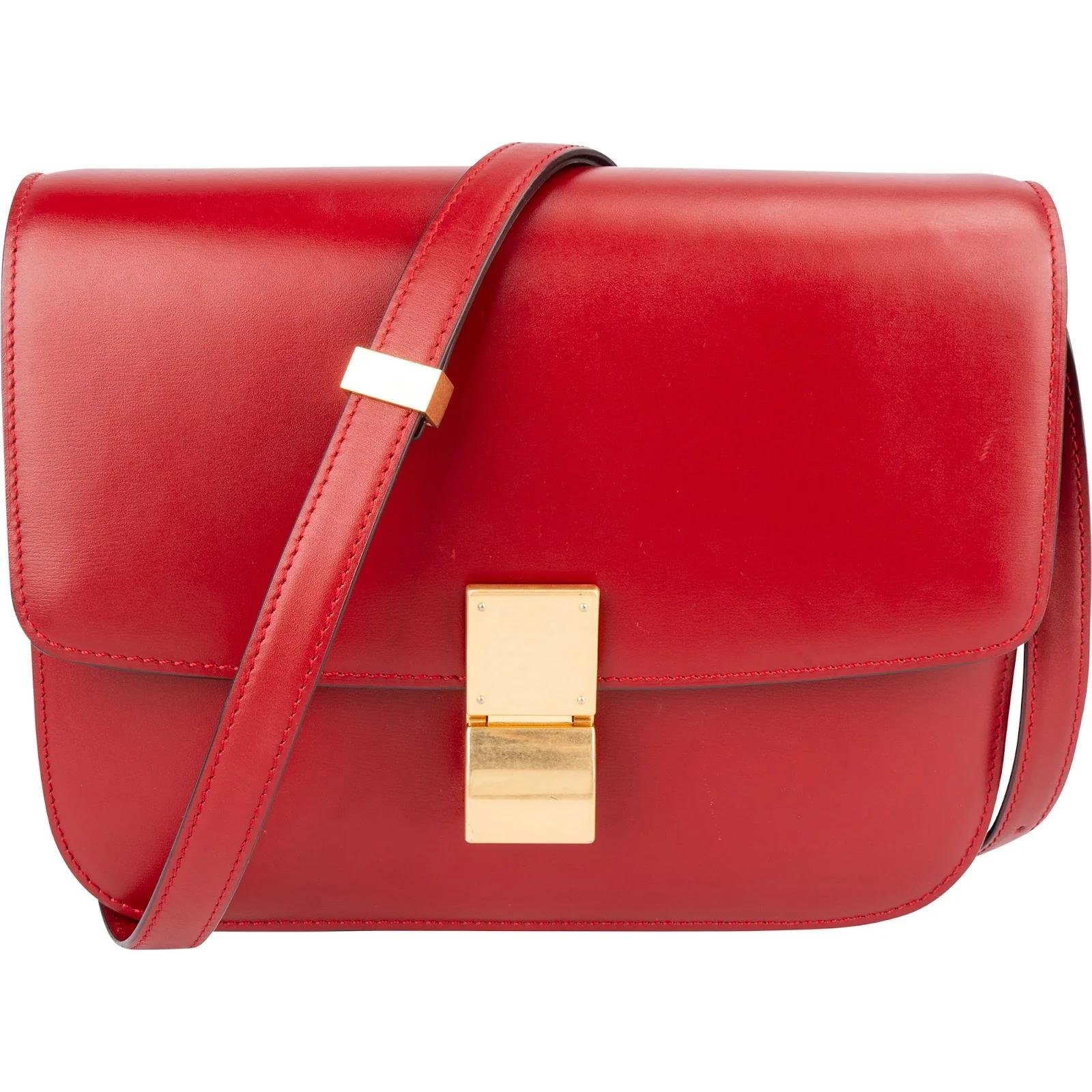 Classic leather handbag
