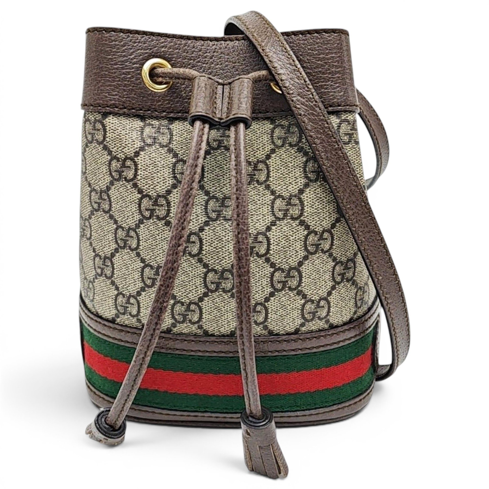 Ophidia leather handbag