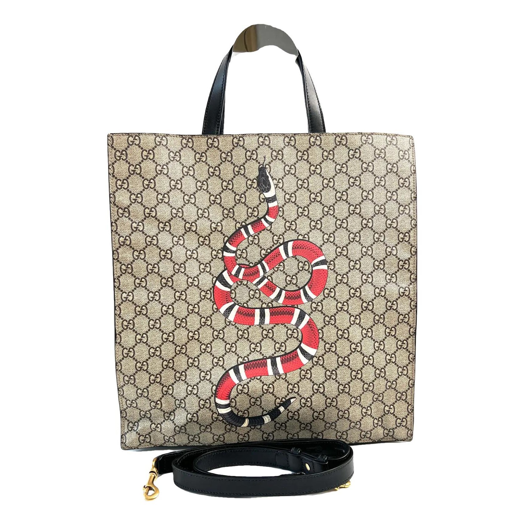 Bestiary tote vinyl crossbody bag