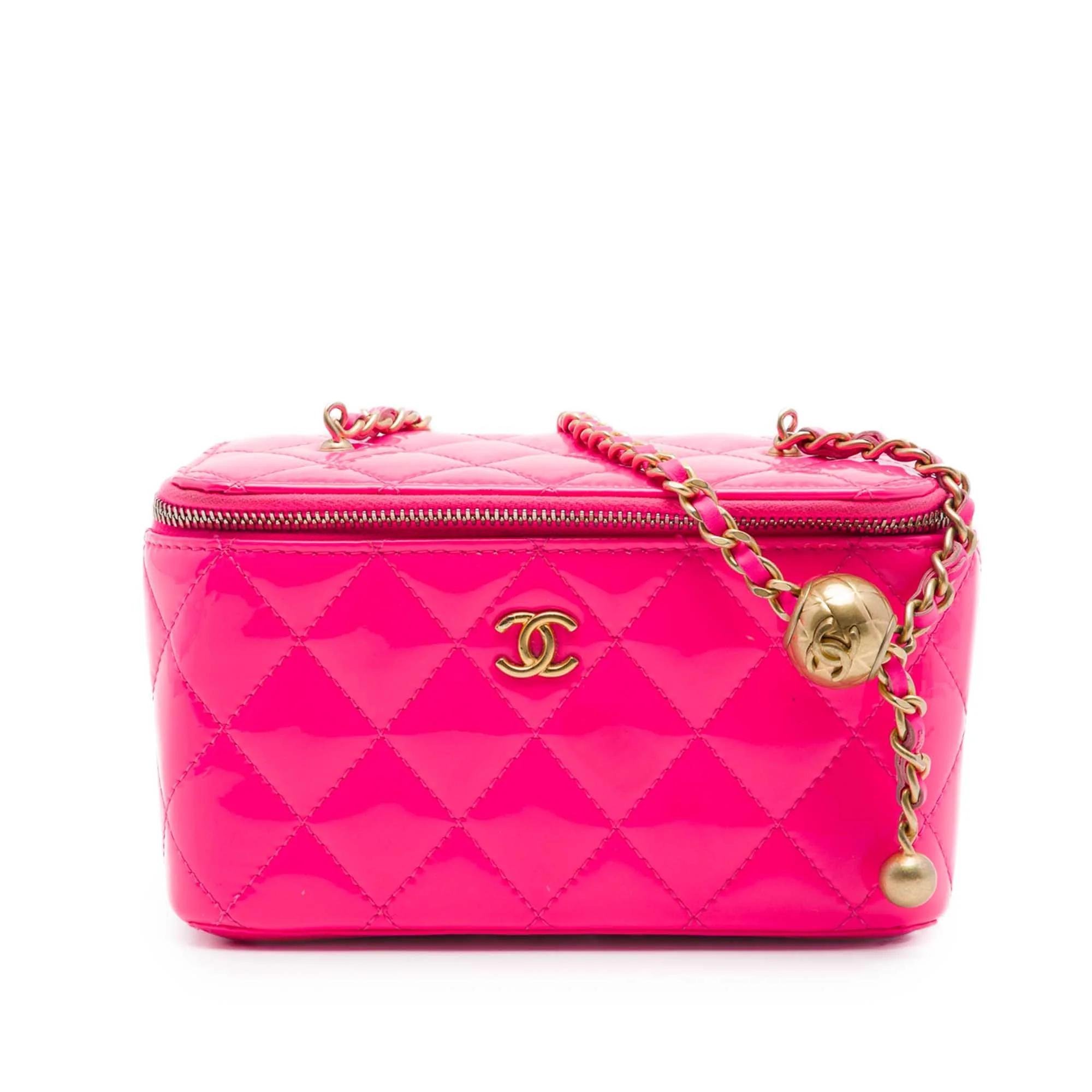 Vanity leather crossbody bag