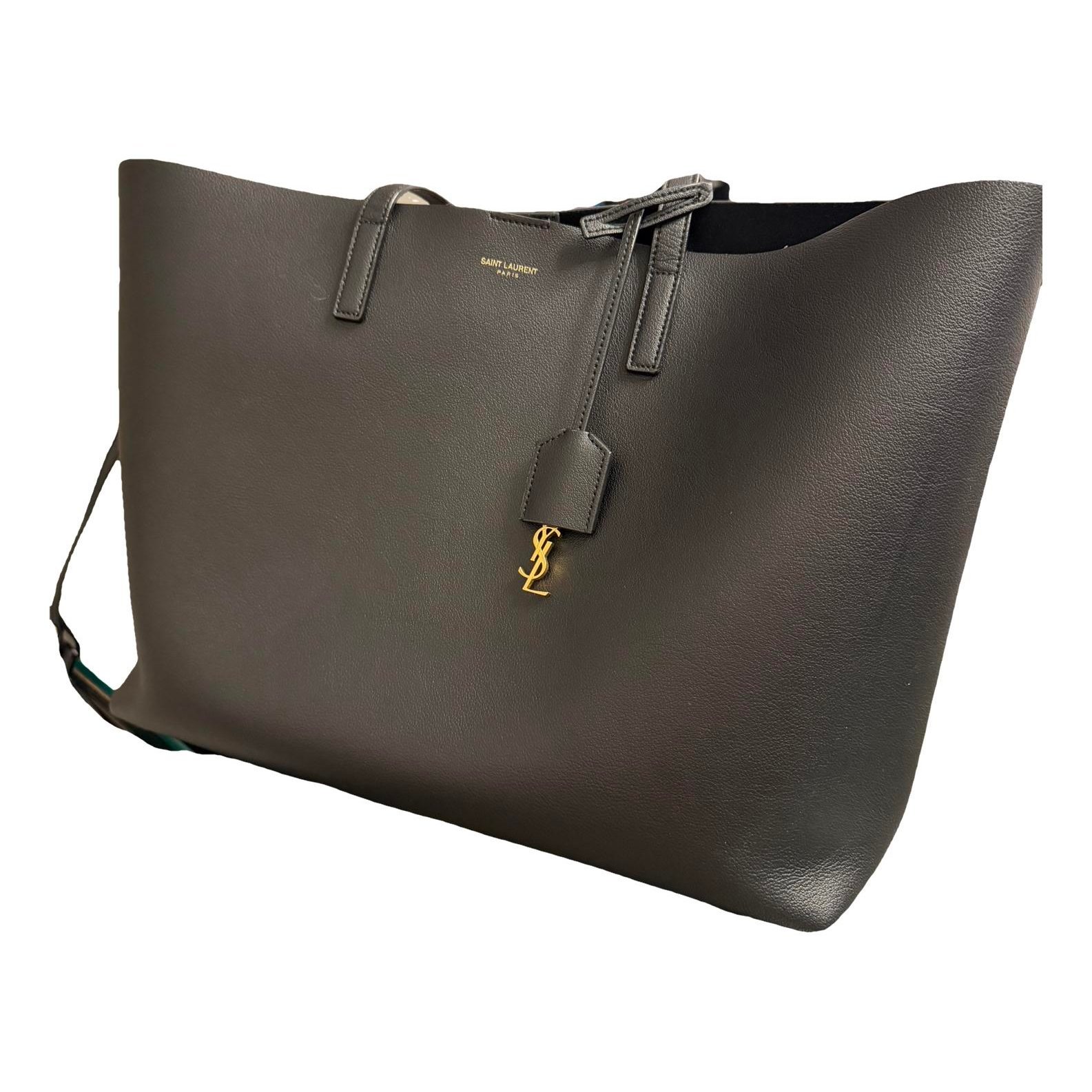 Leather tote