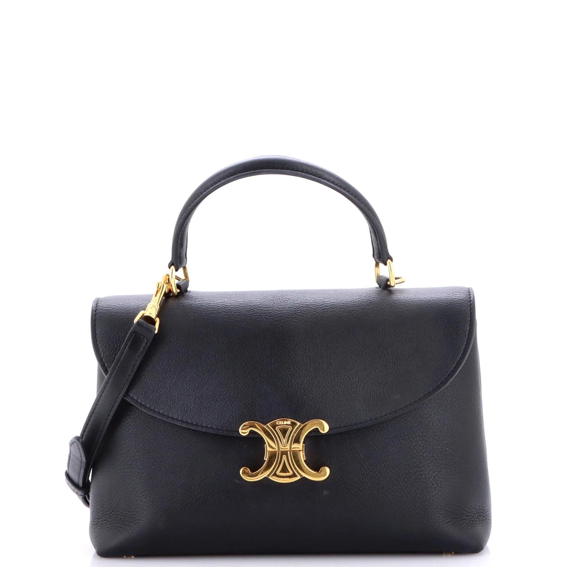 Leather handbag