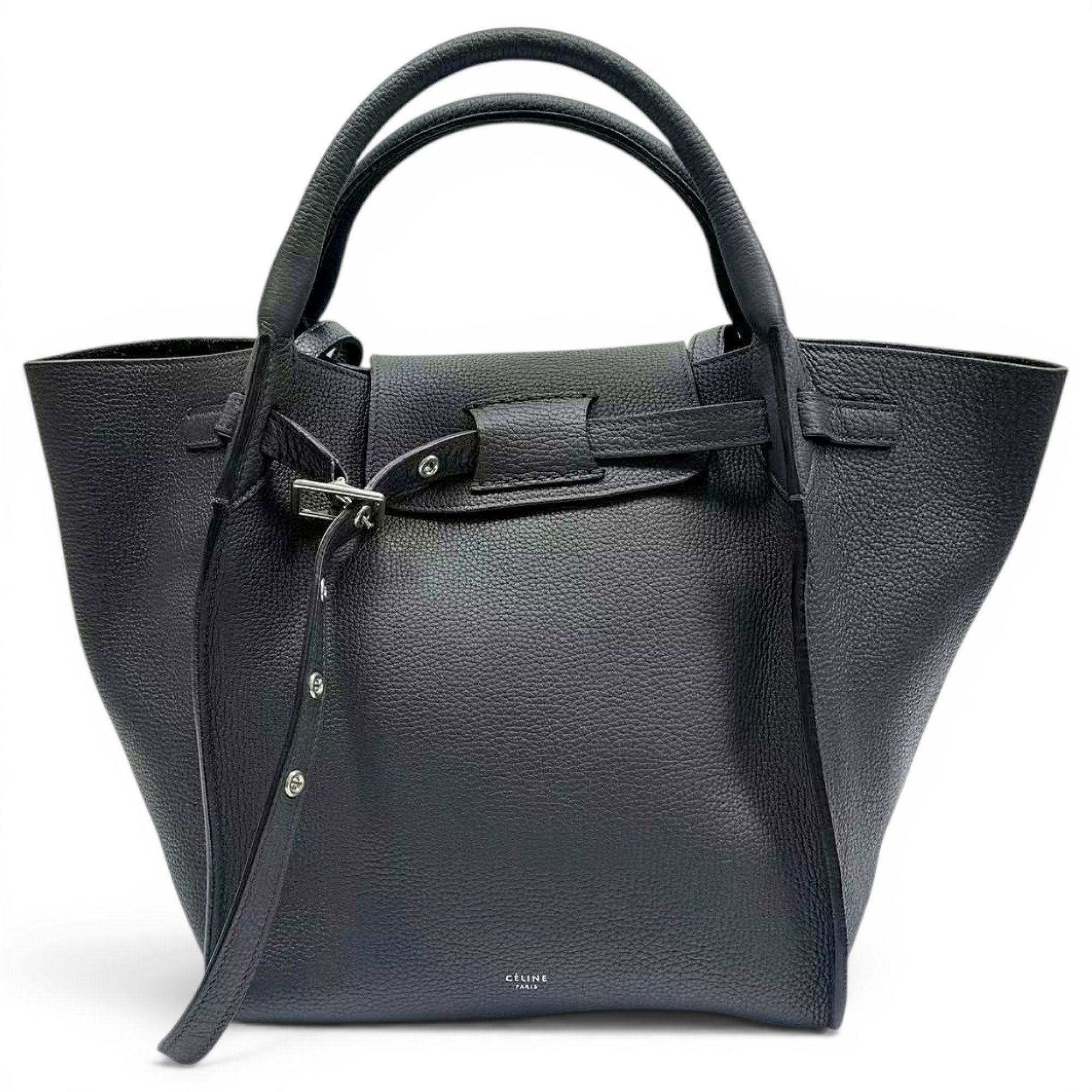 Big Bag leather handbag