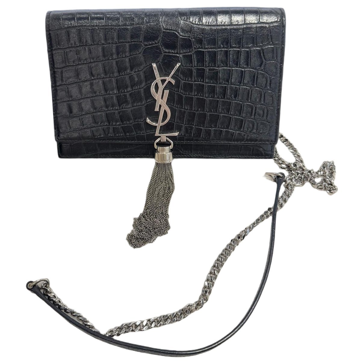 Pompom Kate leather handbag