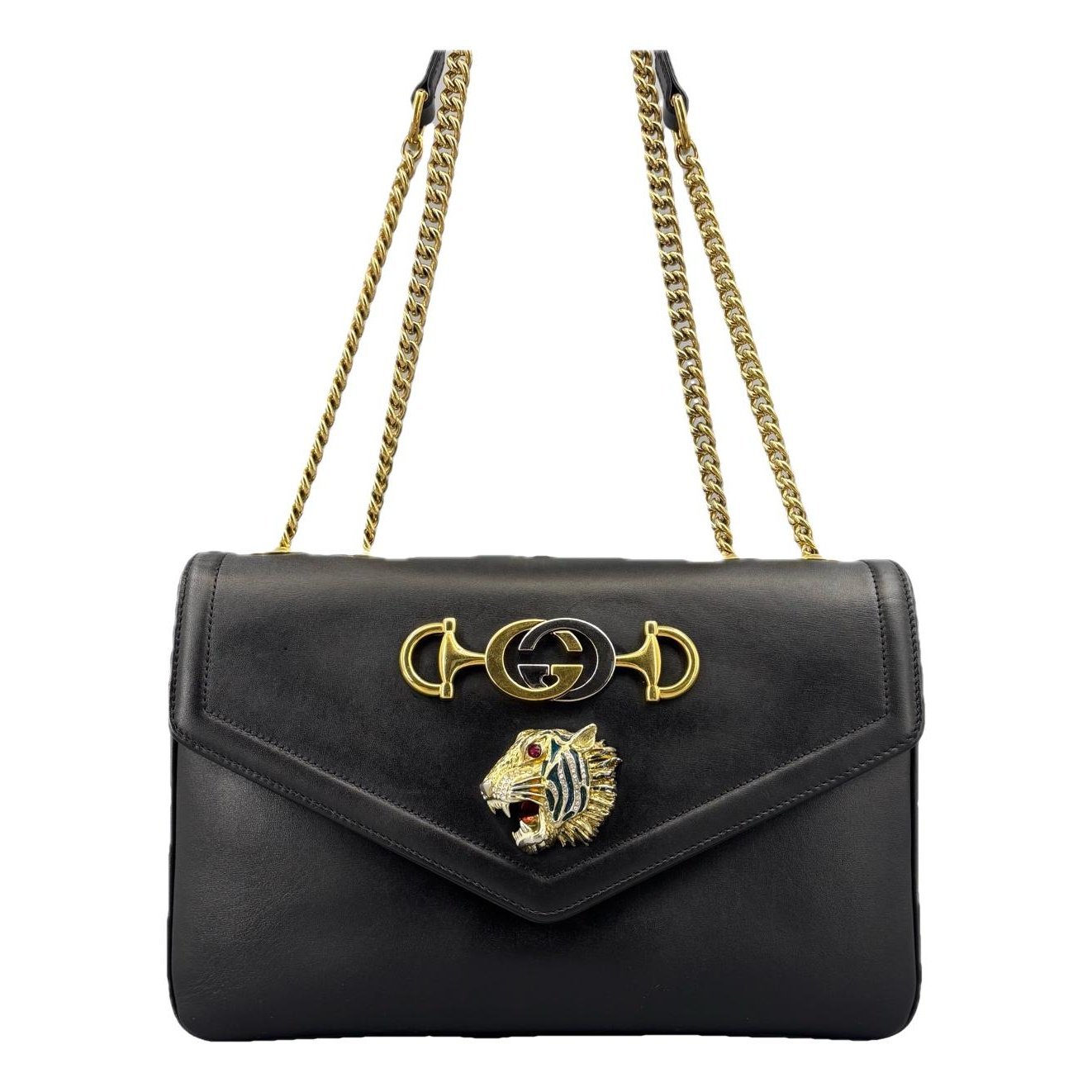 Rajah leather handbag