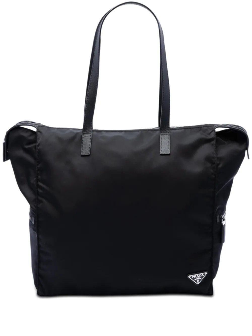 2013-2026 Saffiano Trimmed Tessuto tote bag