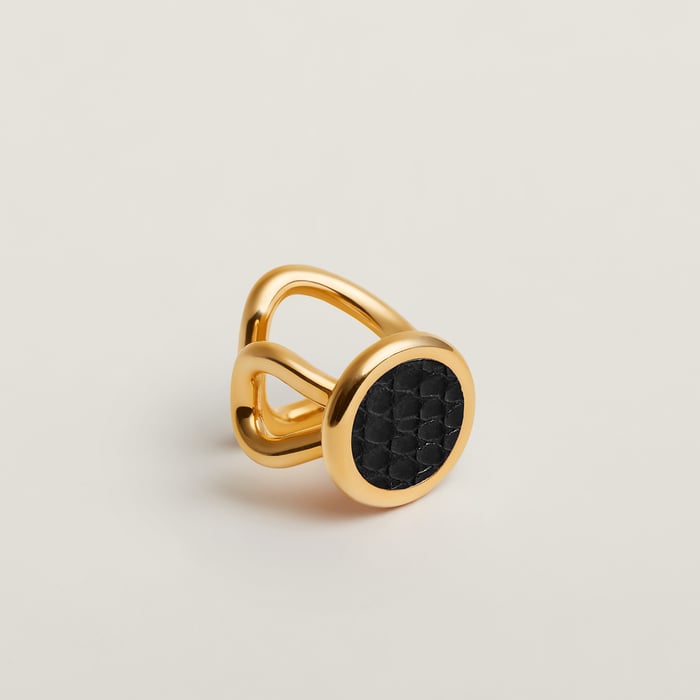 Noir Heritage Equestre Ear Cuff, Small Model