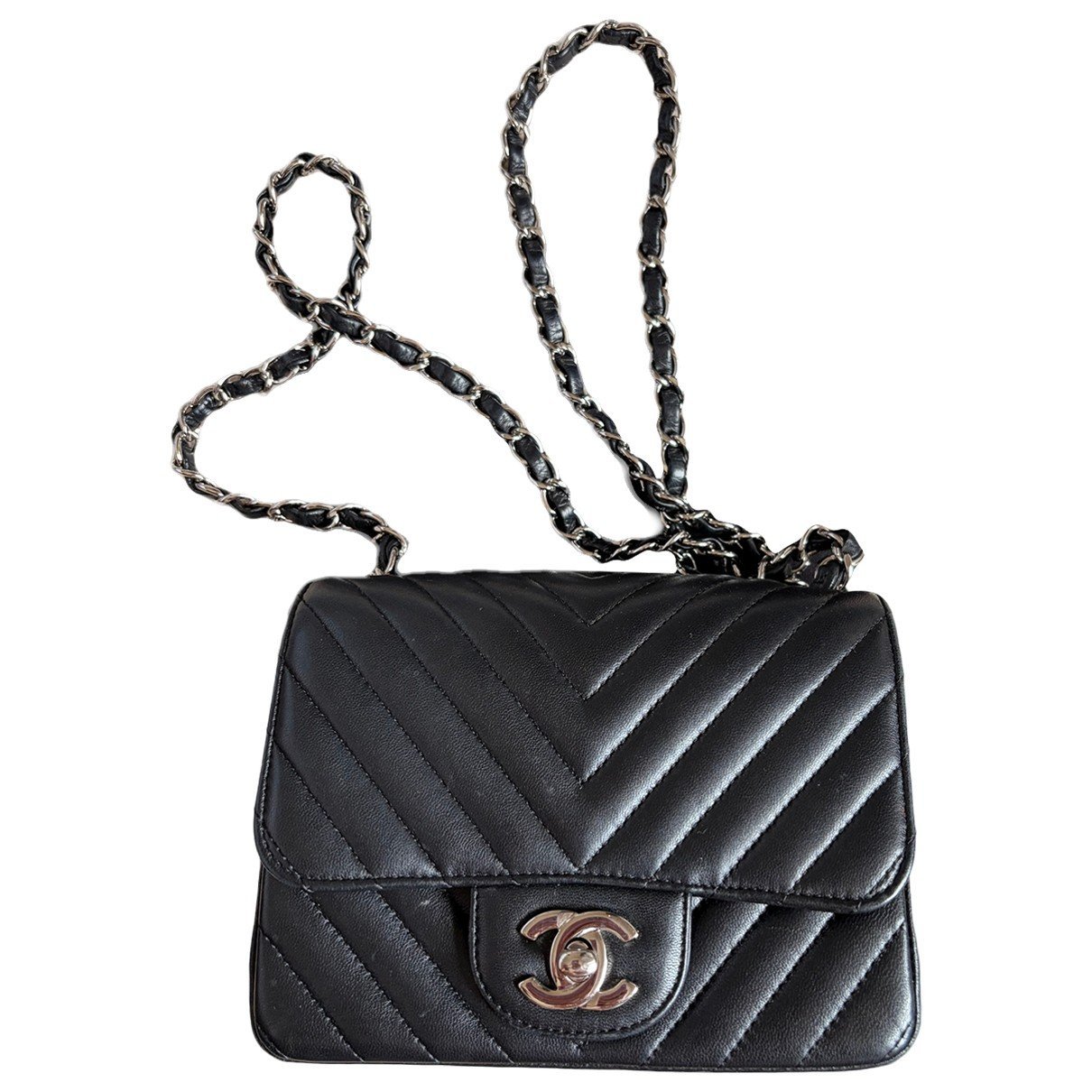 Leather crossbody bag