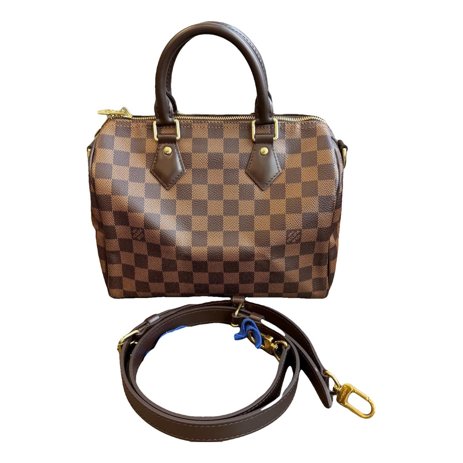 Speedy leather handbag