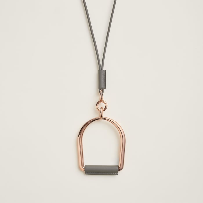 Gris Meyer Heritage Equestre Pendant, Large Model