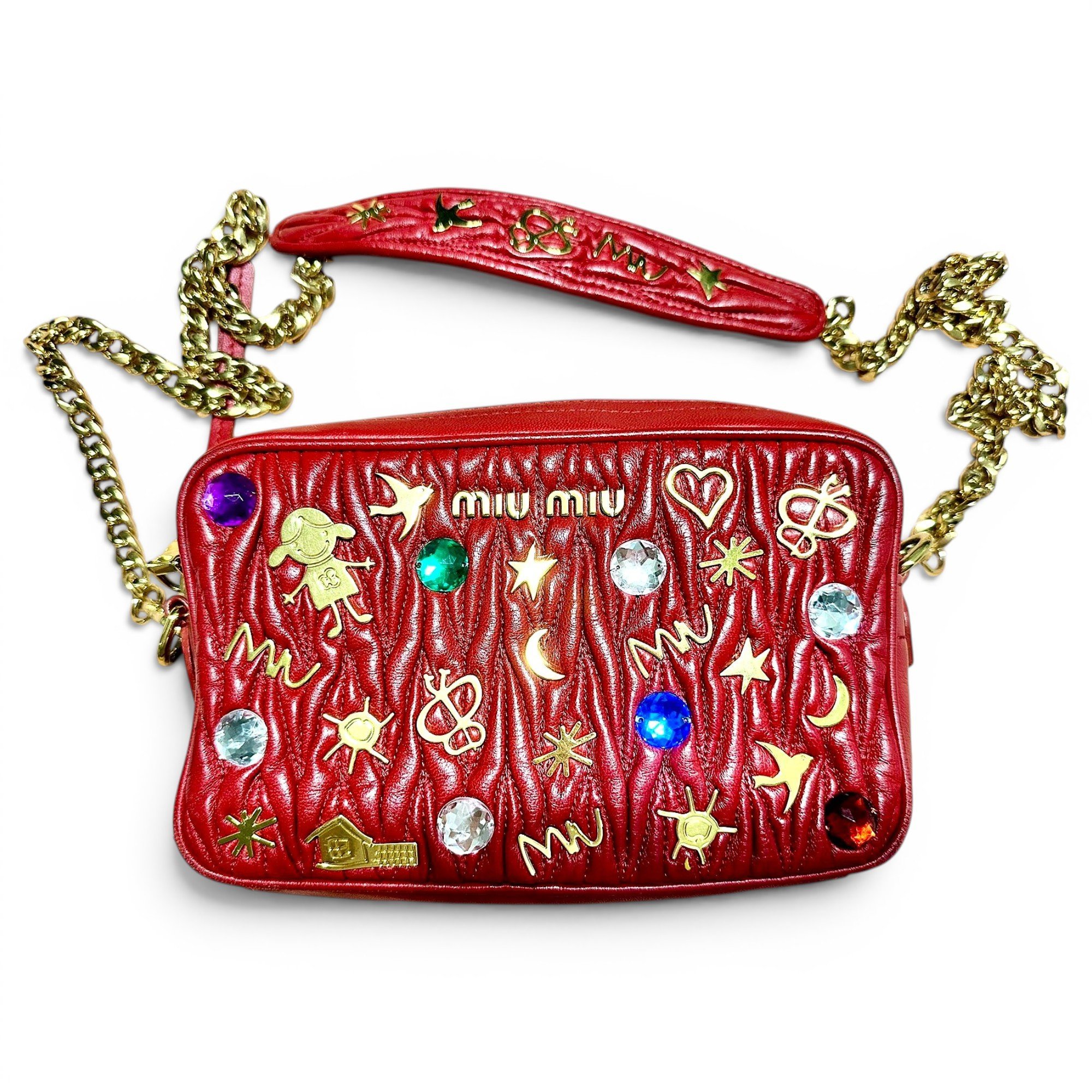 Leather crossbody bag