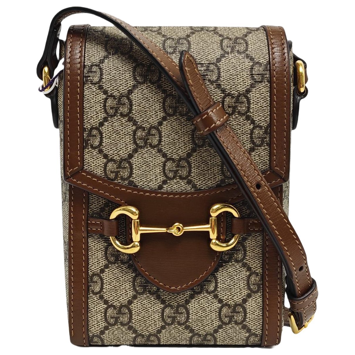 Handle Horsebit 1955 leather mini bag