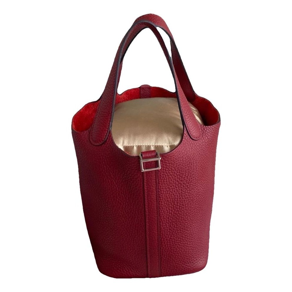 Picotin leather handbag