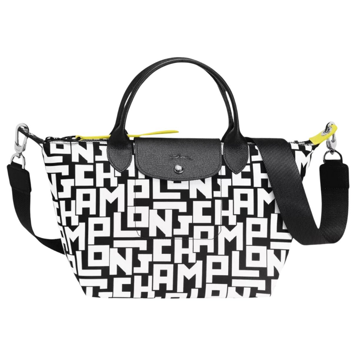 Pliage leather handbag